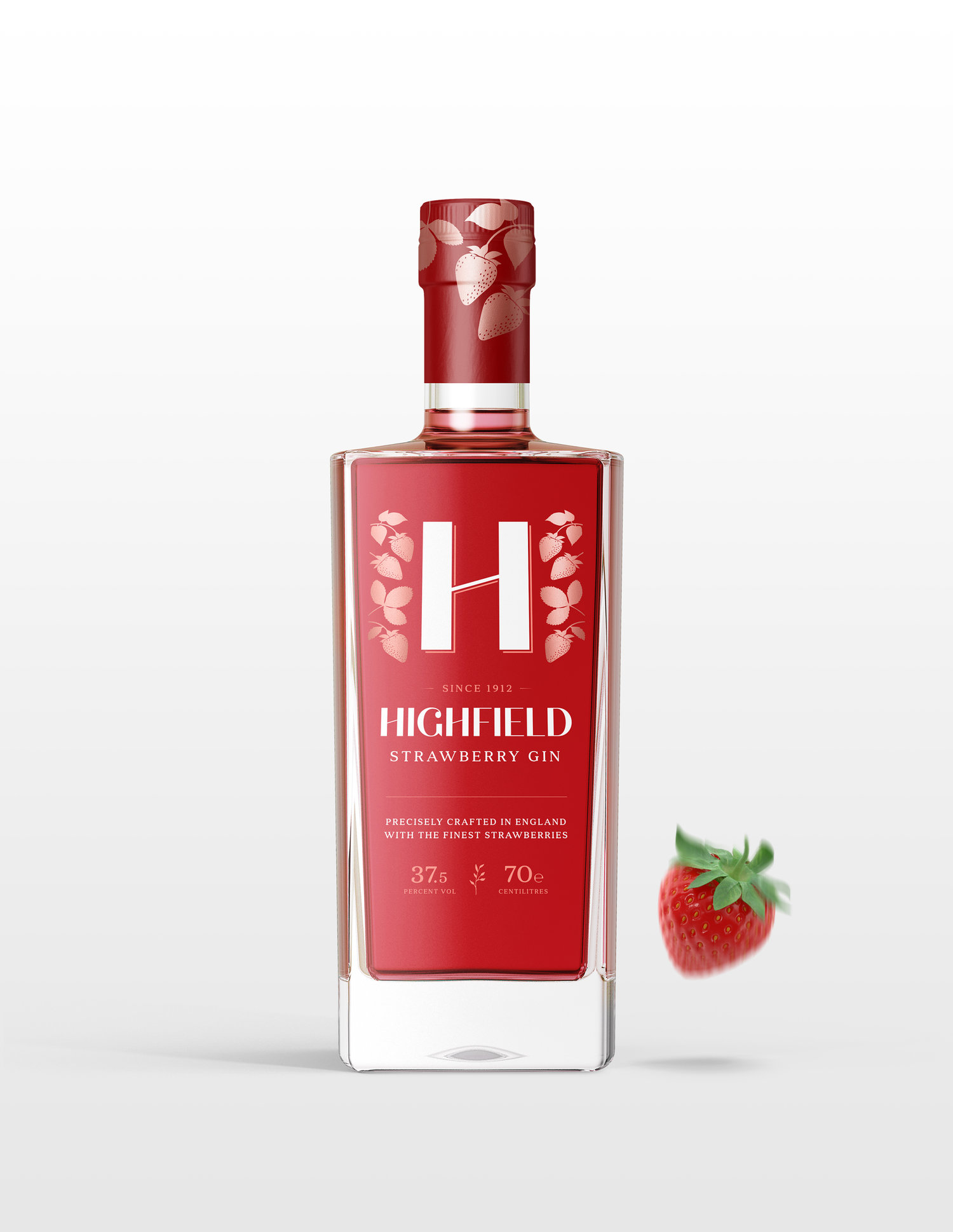 Highfield Gin酒的品牌和包裝設(shè)計(jì)(圖5)