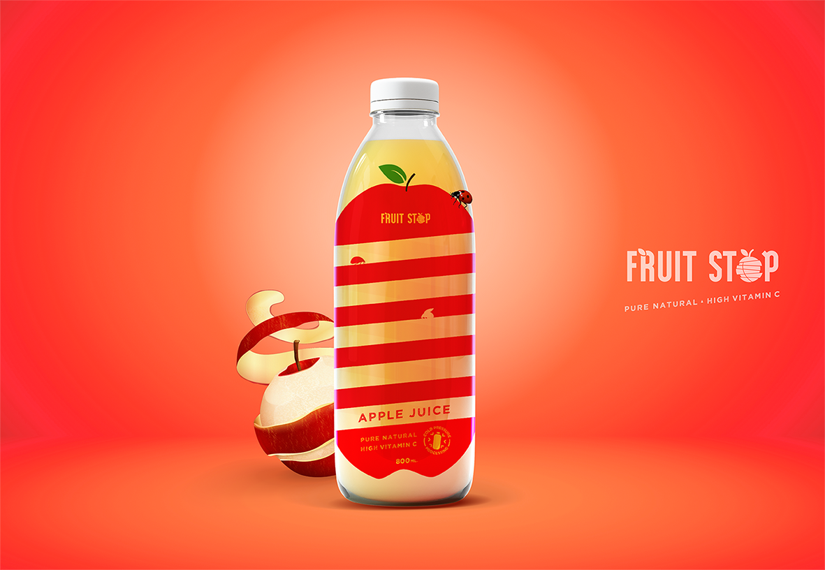 果汁饮料创意包装设计(图4)
