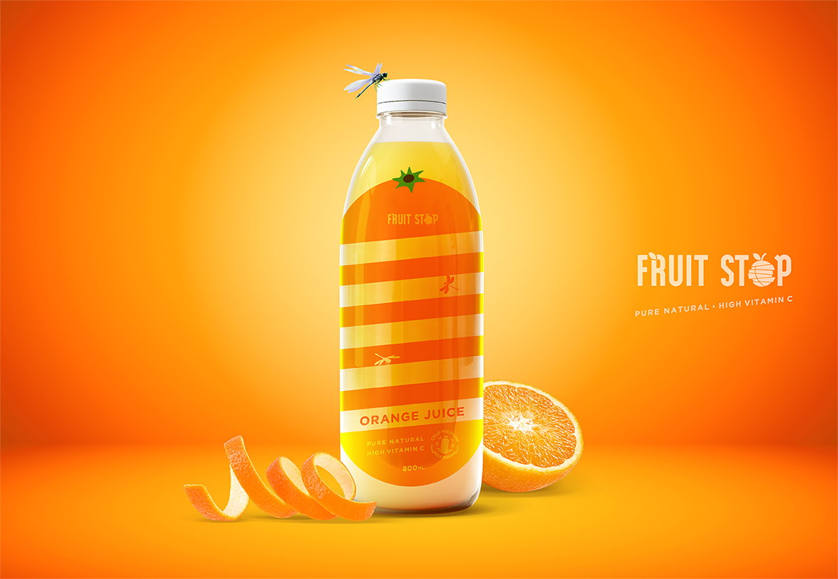 果汁饮料创意包装设计(图5)
