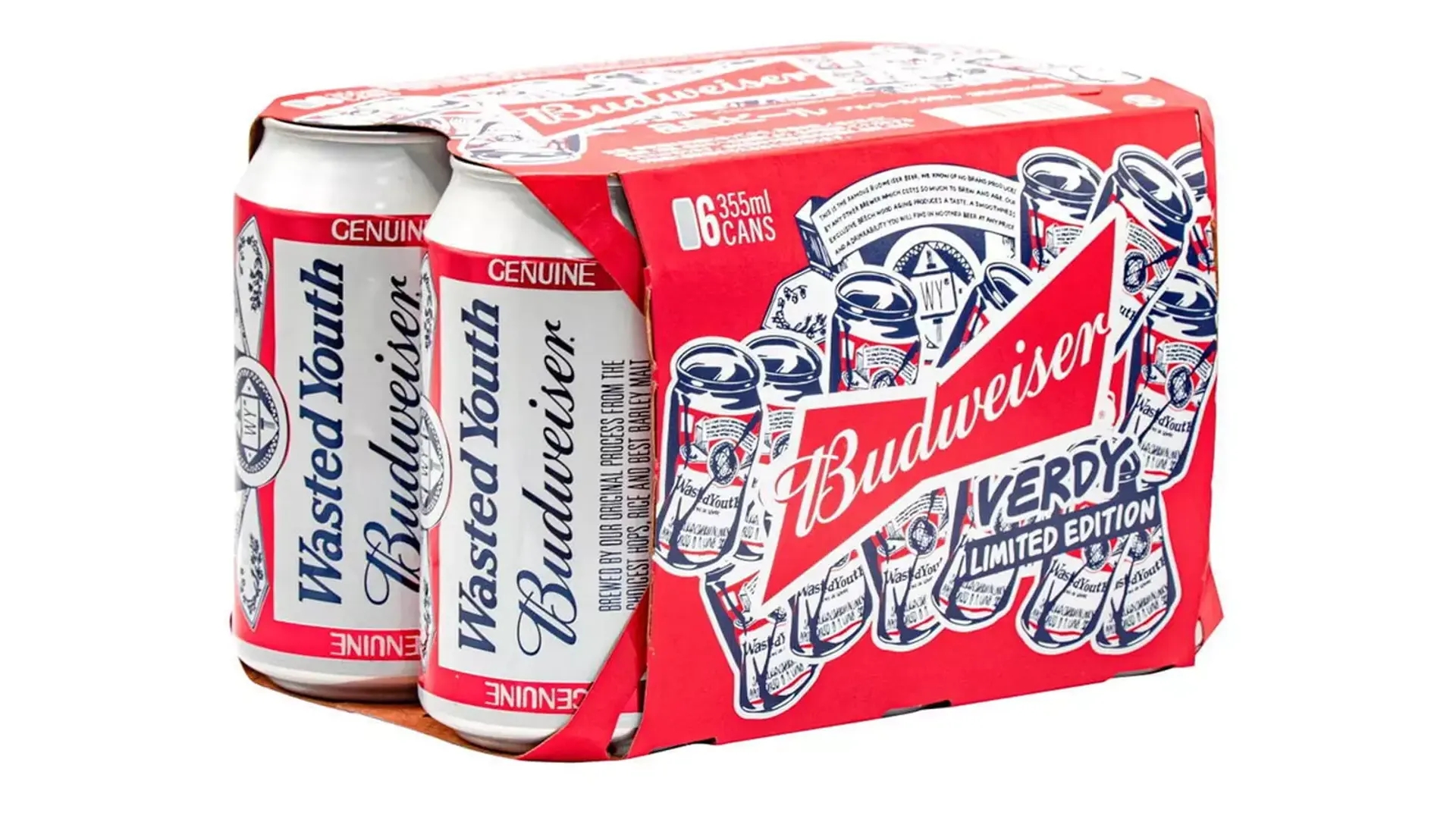 Budweiser啤酒限量版夏季包装设计参考(图1)