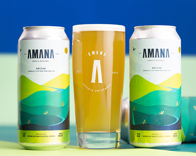 Amana精酿啤酒包装这样设计个性有趣(图6)