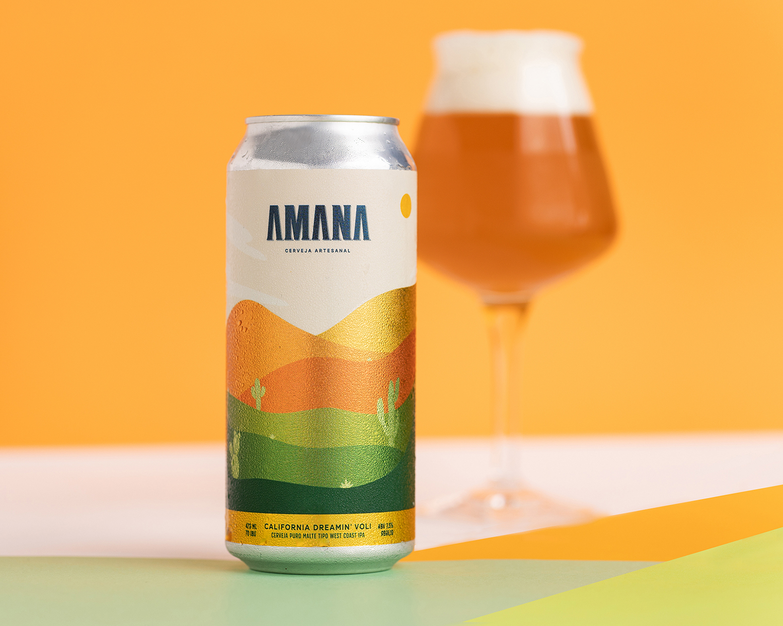 Amana精酿啤酒包装这样设计个性有趣(图1)