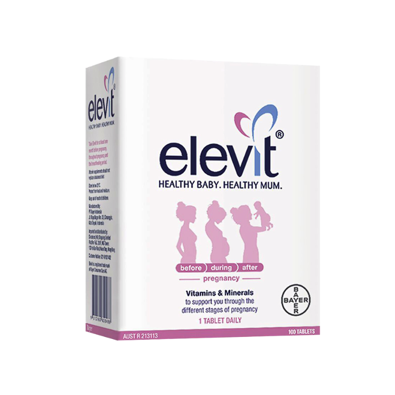 elevit 愛樂維 全孕期復(fù)合維生素 100片