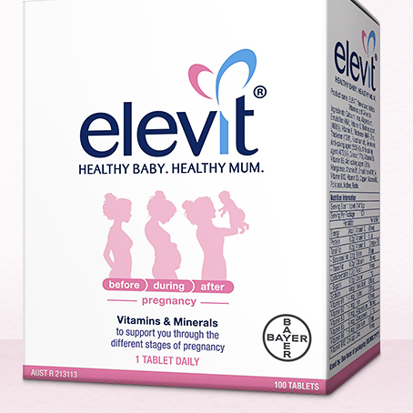 elevit 愛樂維 全孕期復(fù)合維生素 100片