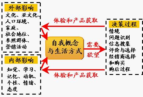 霍金斯的消費(fèi)者決策過程模型