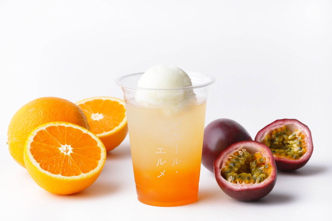 Soda Float Orange＆Passion Eat-in 715日元，外賣702日元