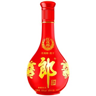 LANGJIU 郎酒 紅花郎 紅十 第四代 53%vol 醬香型白酒 500ml*2瓶 雙支裝