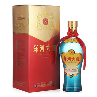 YANGHE 洋河 大曲酒 新天藍(lán) 42%vol 濃香型白酒 500ml*6瓶 整箱裝