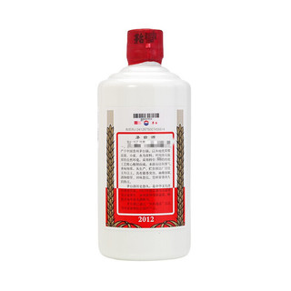 MOUTAI 茅臺(tái) 飛天茅臺(tái) 2012年 53%vol 醬香型白酒