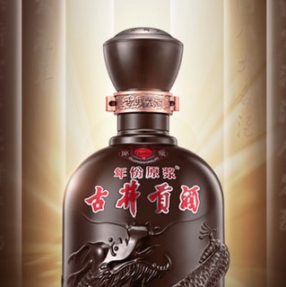 古井貢酒 年份原漿系列 第6代 獻(xiàn)禮版 40.6%vol 濃香型白酒 425ml*4瓶 整箱裝