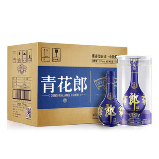 LANGJIU 郎酒 青花郎酒 天寶洞藏 陳釀 53%vol 醬香型白酒 558ml*6瓶 整箱裝