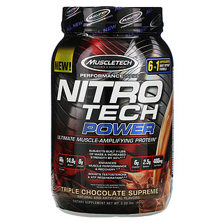 MUSCLETECH 肌肉科技 性能系列 正氮科技 POWER 分離乳清蛋白粉