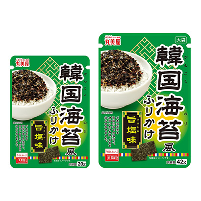 包裝設(shè)計(jì)公司推薦韓國海苔風(fēng)撒意咸味丸美屋食品工業(yè)包裝設(shè)計(jì)欣賞(圖1)