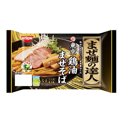 包裝設計公司推薦混合面達人新東京雞油混合蕎麥面日清食品保鮮面類包裝設計(圖1)