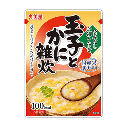 美味可口的雞蛋、雞蛋、年糕丸美屋食品工業(yè)烹飪品包裝設(shè)計(圖1)