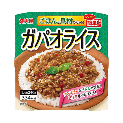 帶蛋包飯丸美屋食品工業(yè)烹飪品包裝設(shè)計(jì)(圖1)