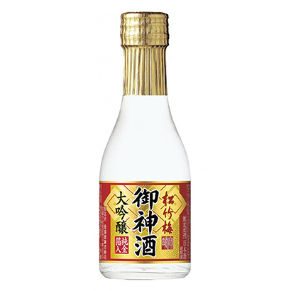 超特撰松竹梅御神酒大吟釀純金箔入寶酒造酒類(lèi)包裝設(shè)計(jì)(圖1)