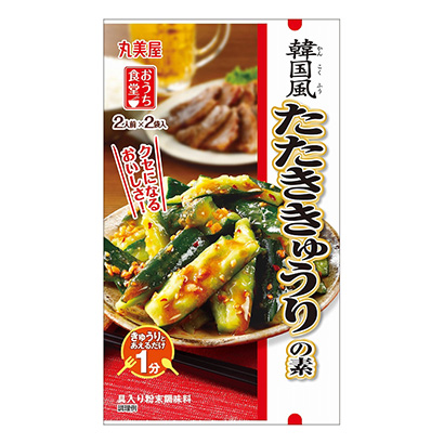 家里食堂韓國風(fēng)味黃瓜素丸美屋食品工業(yè)烹飪品包裝設(shè)計(圖1)