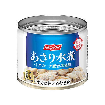 水煮蛤蜊日本水产罐头包装设计(图1)