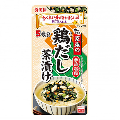 家人出鍋茶泡飯參雞湯風丸美屋食品工業(yè)烹飪品包裝設計(圖1)