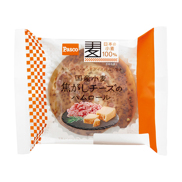 國產(chǎn)小麥烤奶酪火腿卷包裝設(shè)計欣賞(圖1)