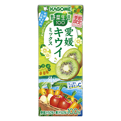 蔬菜生活爱媛猕猴桃混合可果美果实清凉饮料包装设计(图1)