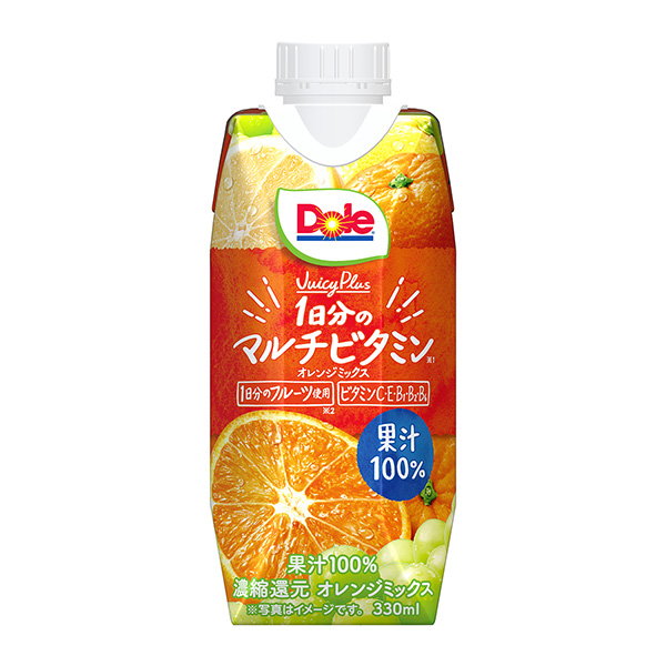  Dole Juicy Plus 1天的多種維生素包裝設(shè)計欣賞(圖1)