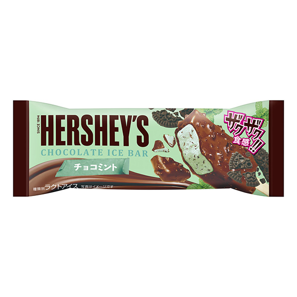 哈西巧克力冰棒巧克力薄荷乐天冰淇淋类包装设计(图1)