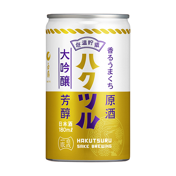 白鶴香口大吟釀原酒白鶴酒造食品飲料包裝設計(圖1)