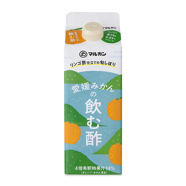 蘋果醋釀造的時令鮮菜愛媛橘子馬爾康醋食品飲料包裝設(shè)計(圖1)