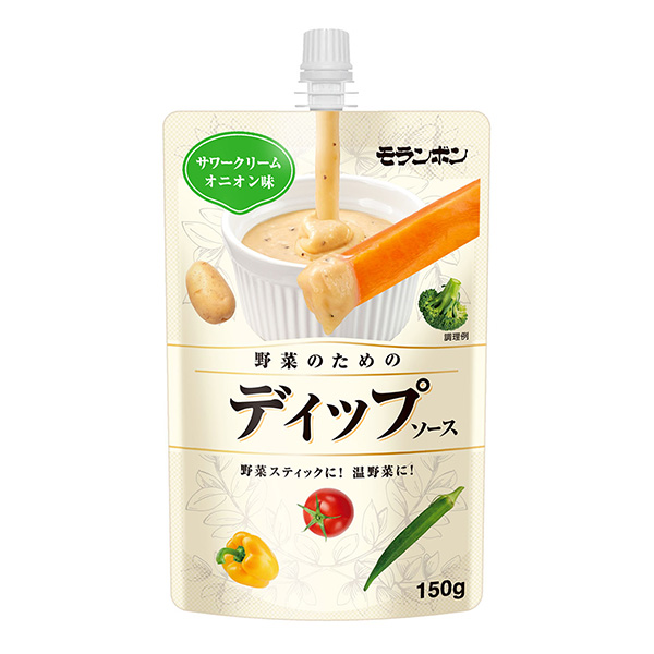 用于蔬菜的蘸醬酸奶油洋蔥味莫蘭本食品飲料包裝設(shè)計(圖1)