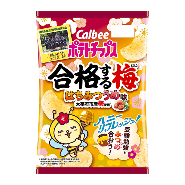 薯片合格的梅蜂蜜味卡比食品飲料包裝設(shè)計(圖1)