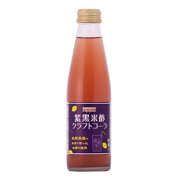 紫黑米醋牛皮紙可樂宮島醬油食品飲料包裝設(shè)計(jì)(圖1)