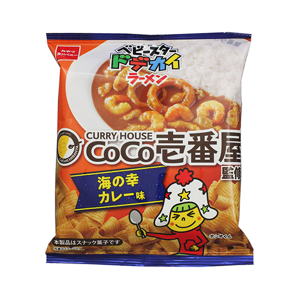 包裝設(shè)計(jì)欣賞嬰兒蛋糕卷＜ CoCo壹號(hào)屋監(jiān)修海之幸咖喱味＞ (零食公司) 2024年5月13日發(fā)售(圖1)