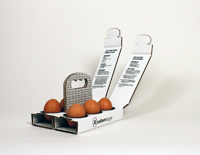 鸡蛋纸盒包装设计参考(图3)