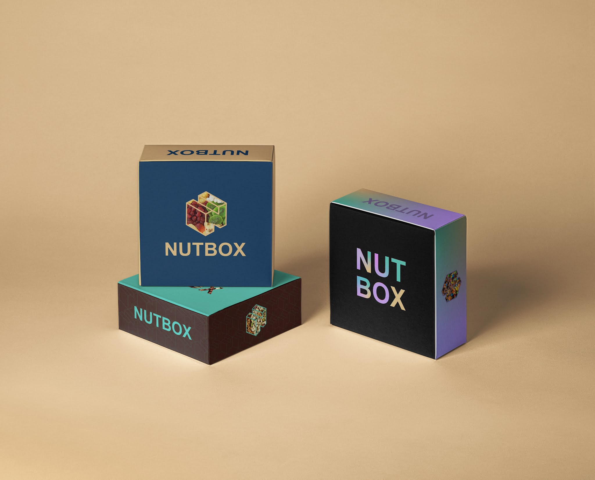 Nutbox网上商店零食包装设计(图3)