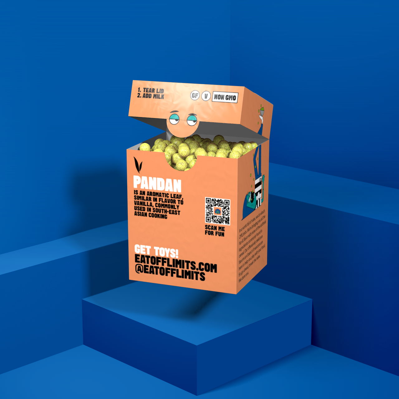 创新麦片盒包装设计(图6)