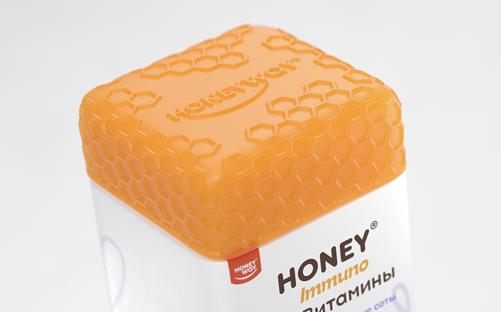 用蜂蜜制作的保健品包装设计欣赏(图5)