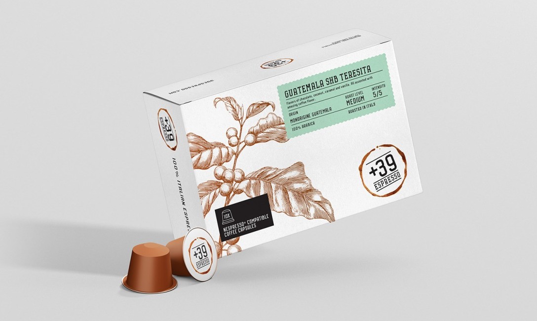 浓缩咖啡品牌包装设计(图2)