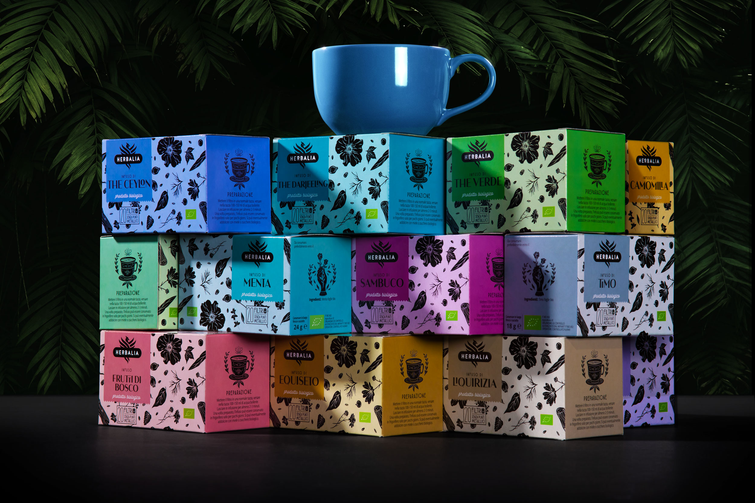 草本植物茶饮品品牌包装设计(图11)