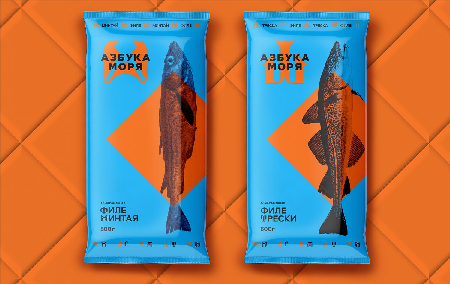 冷冻鱼产品的全新包装设计(图5)