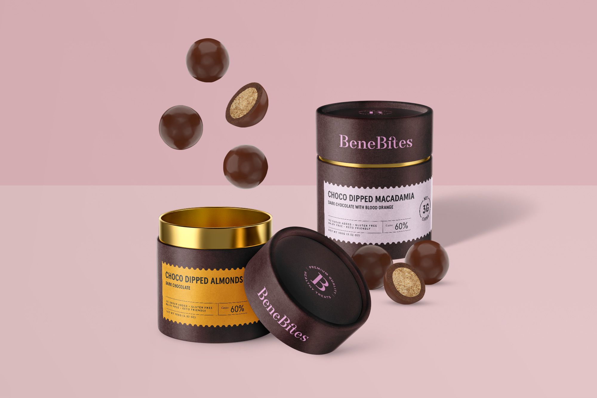 ​Benebites巧克力产品包装设计(图1)