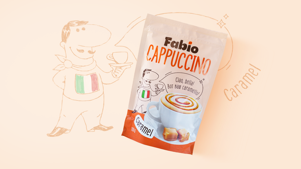 FABIO意大利咖啡饮料包装这样设计(图3)