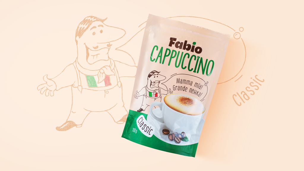FABIO意大利咖啡饮料包装这样设计(图4)