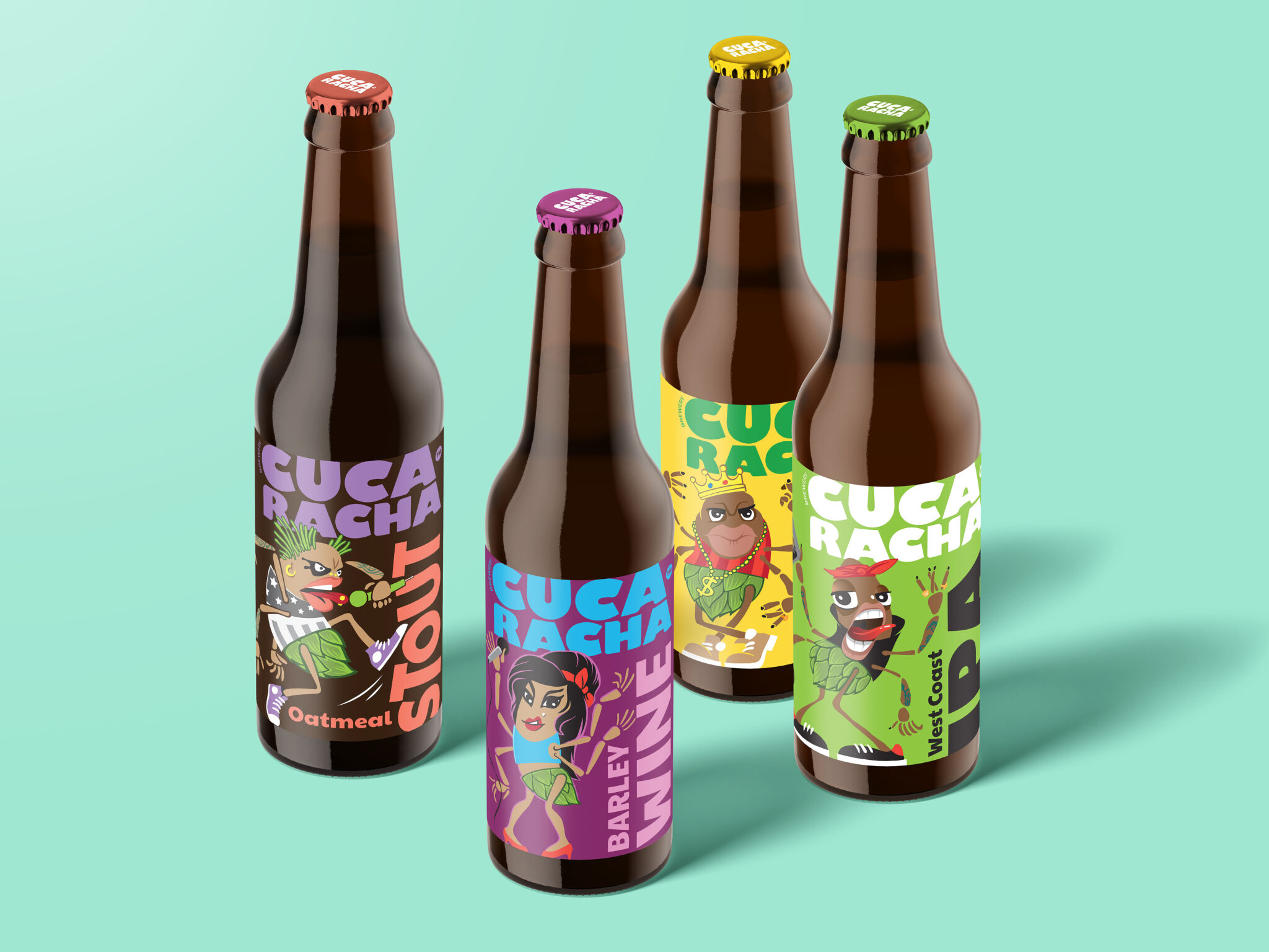 ​Cucaracha精酿啤酒创意包装设计(图2)