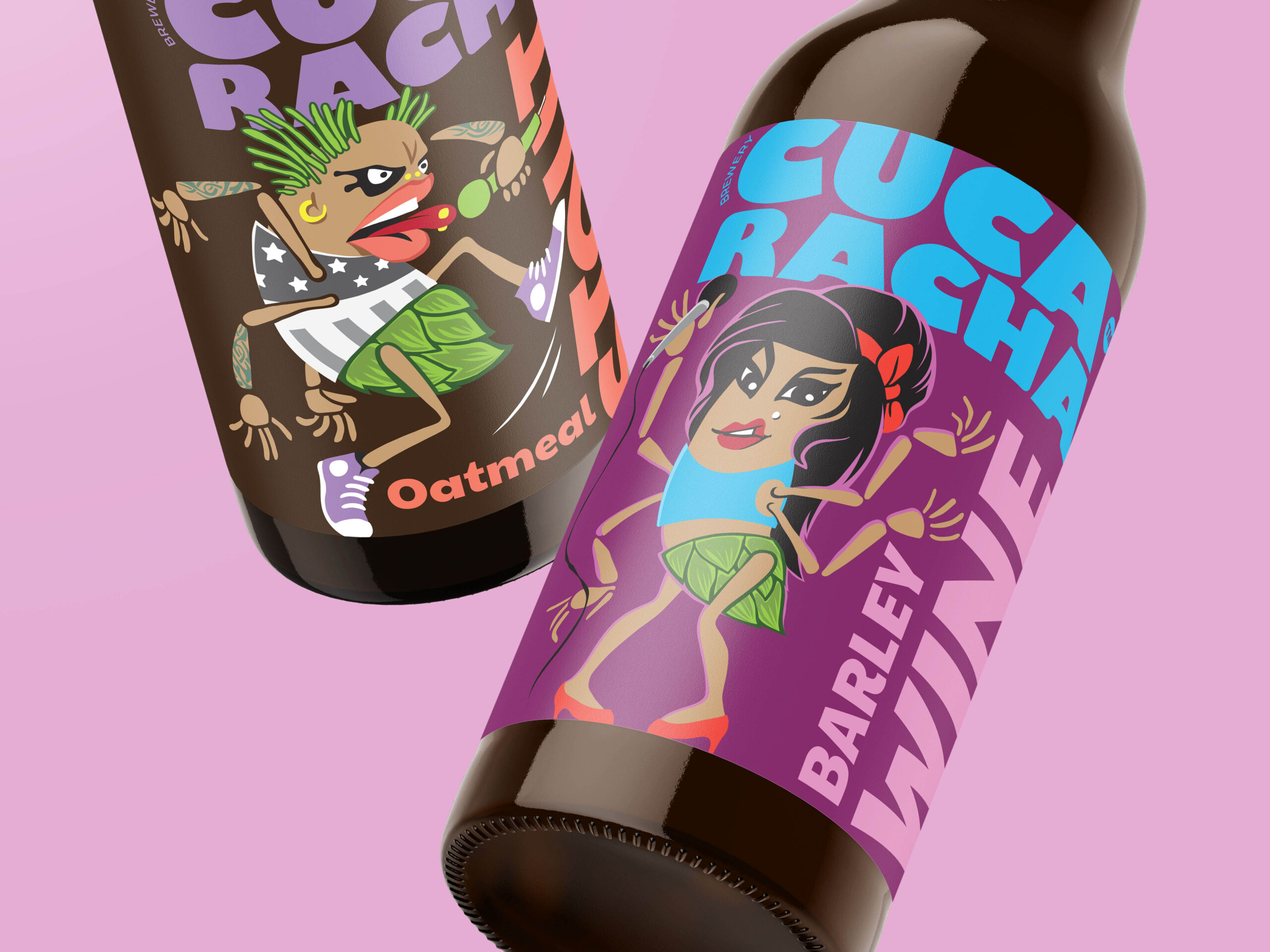 ​Cucaracha精酿啤酒创意包装设计(图4)