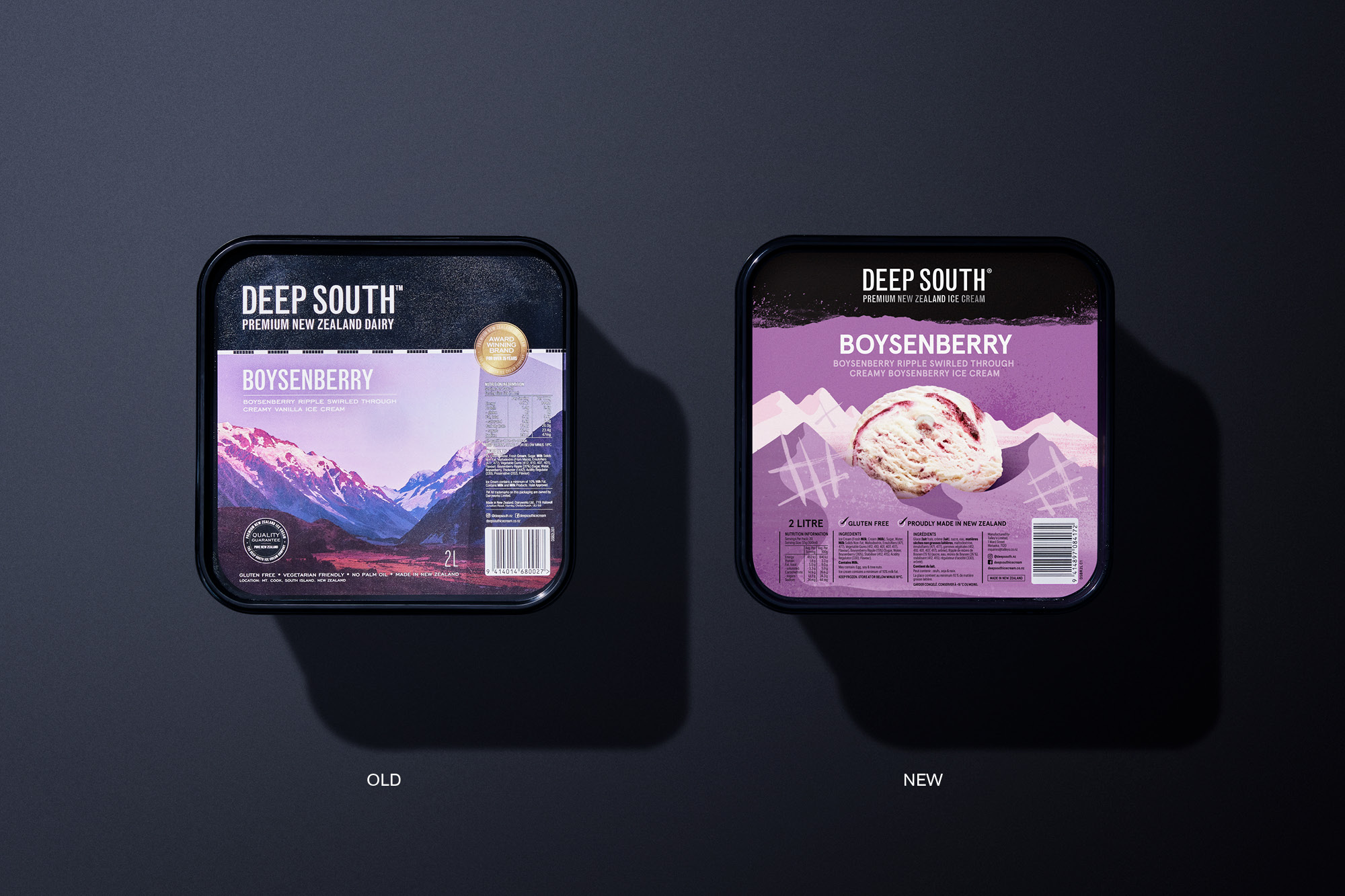 Deep South 冰淇淋产品创意包装设计欣赏(图8)
