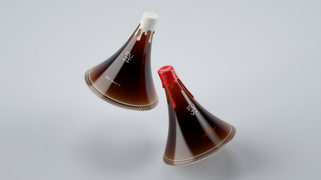 富士高级酱油包装设计(图5)