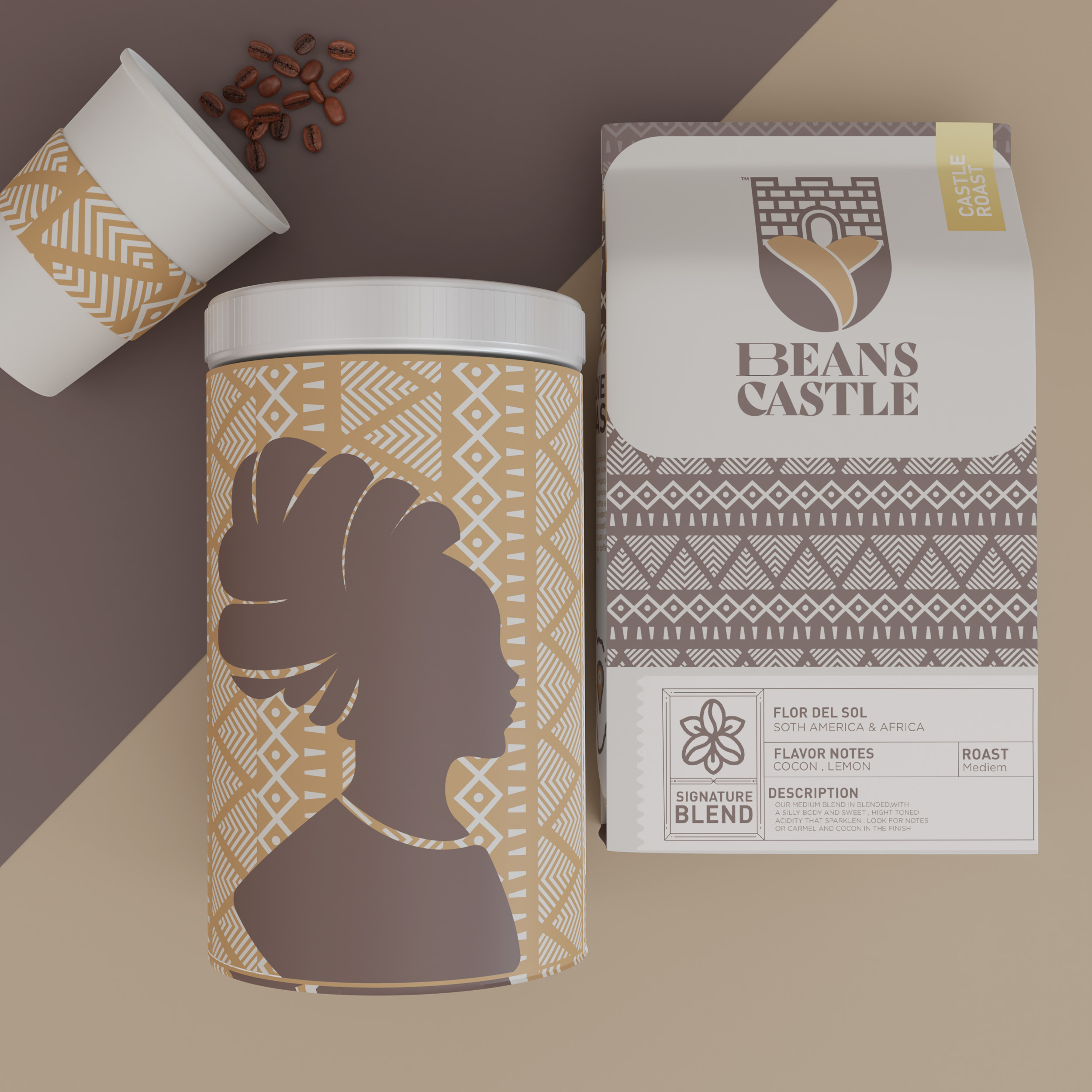 袋装咖啡创意包装设计参考(图8)