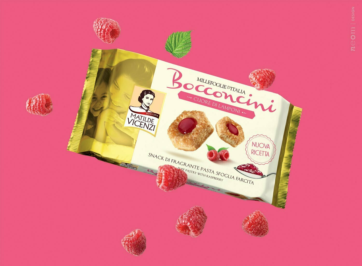 Bocconcini品牌糕点食品包装设计(图2)